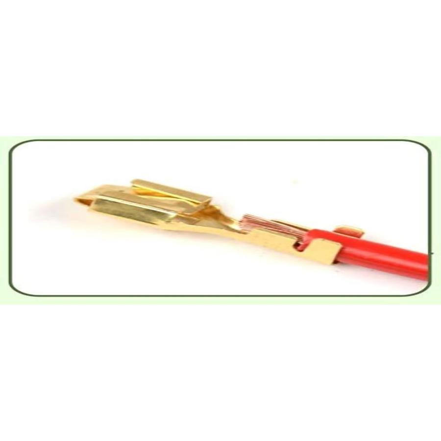 IWISS（アイウィス） 圧着ペンチ 圧着工具 端子セット 工具キット 平型