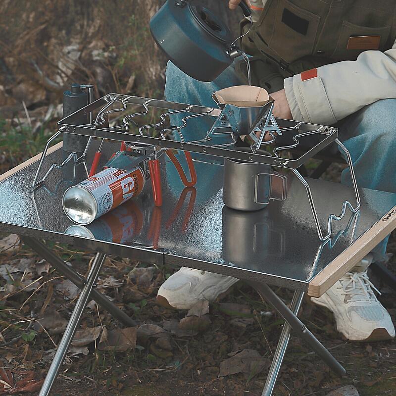 CAMPINGMOON クッカースタンド 五徳 クッカースタンド450 シングル