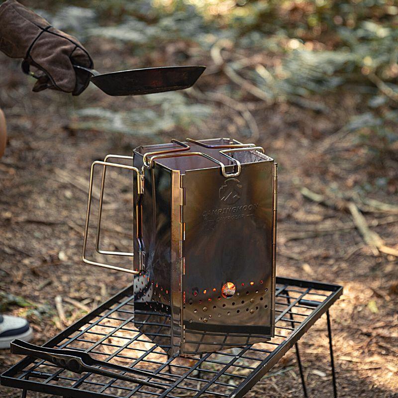 CAMPINGMOON ゴトク 五徳 鍋敷き 火起こし器 チャコールスターター