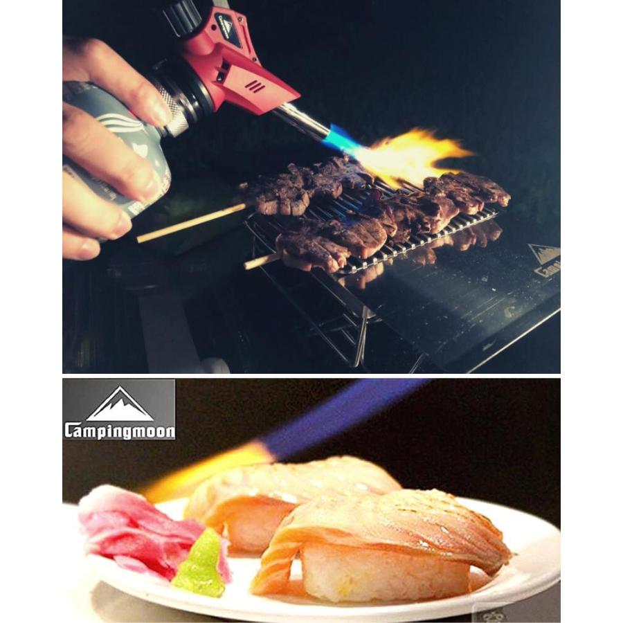 ガストーチとキャンピングムーン／キャンプ プレート ステンレスケース 黒ギア ガストーチとキャンピングムーン／キャンプ プレート ステンレス