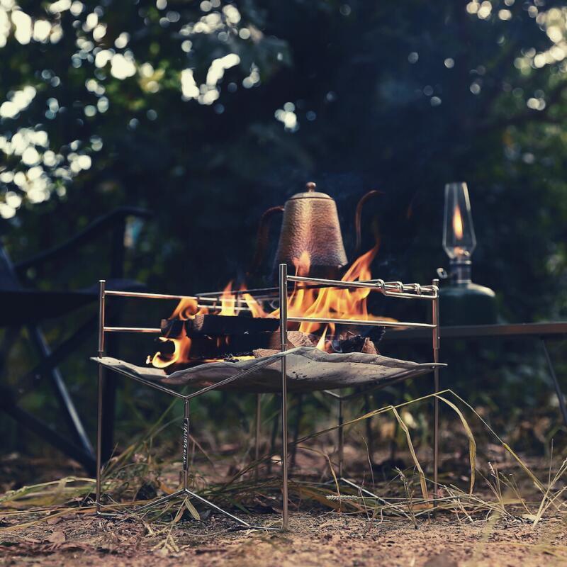 CAMPINGMOON 焚き火台 焚き火 ゴトク ロストル コンロ グリル