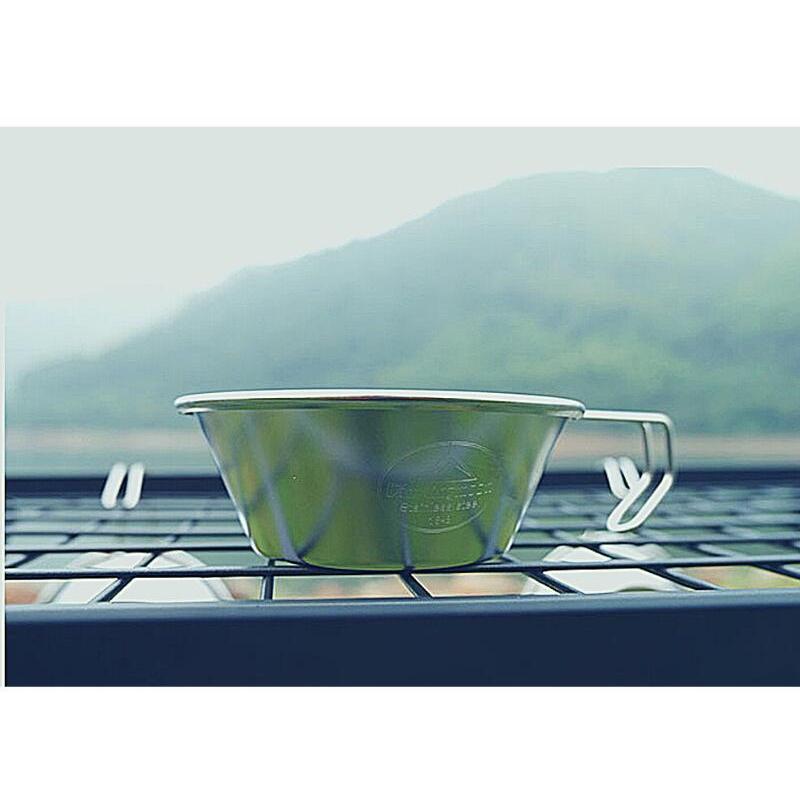 CAMPINGMOON シェラカップ セット ケース 直火 ok ステンレス