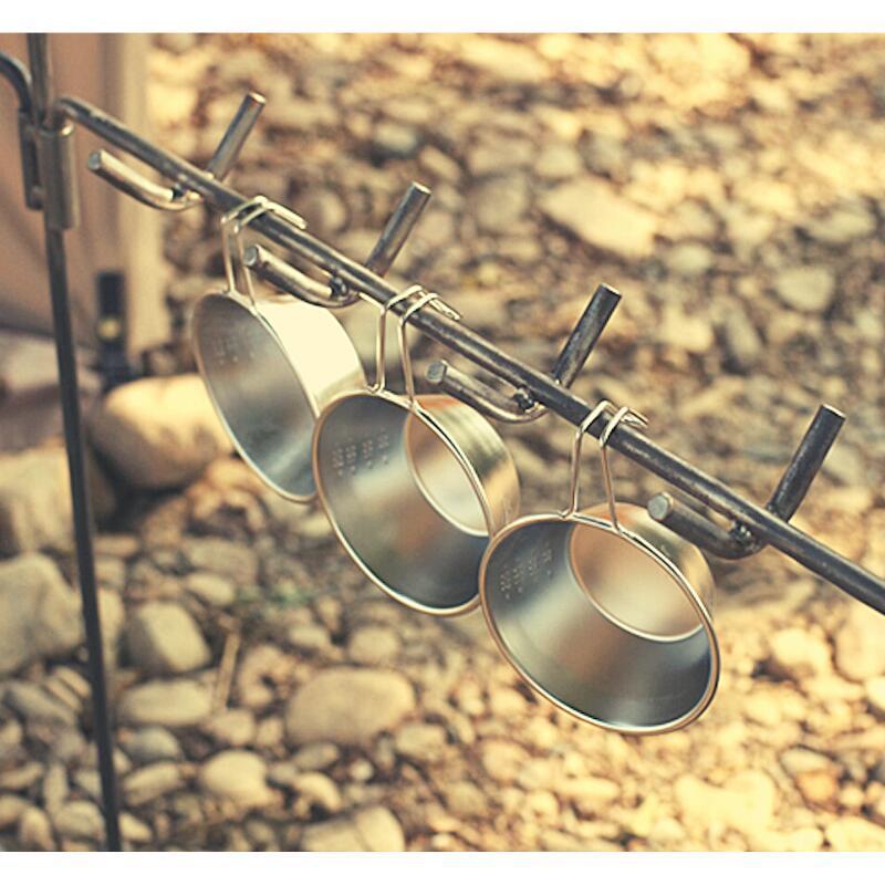 CAMPINGMOON シェラカップ セット ケース 直火 ok ステンレス