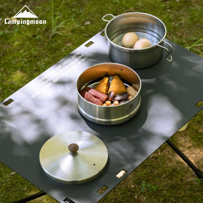 CAMPINGMOON キャンピングムーン せいろ蒸し せいろ蒸し器 ステンレス