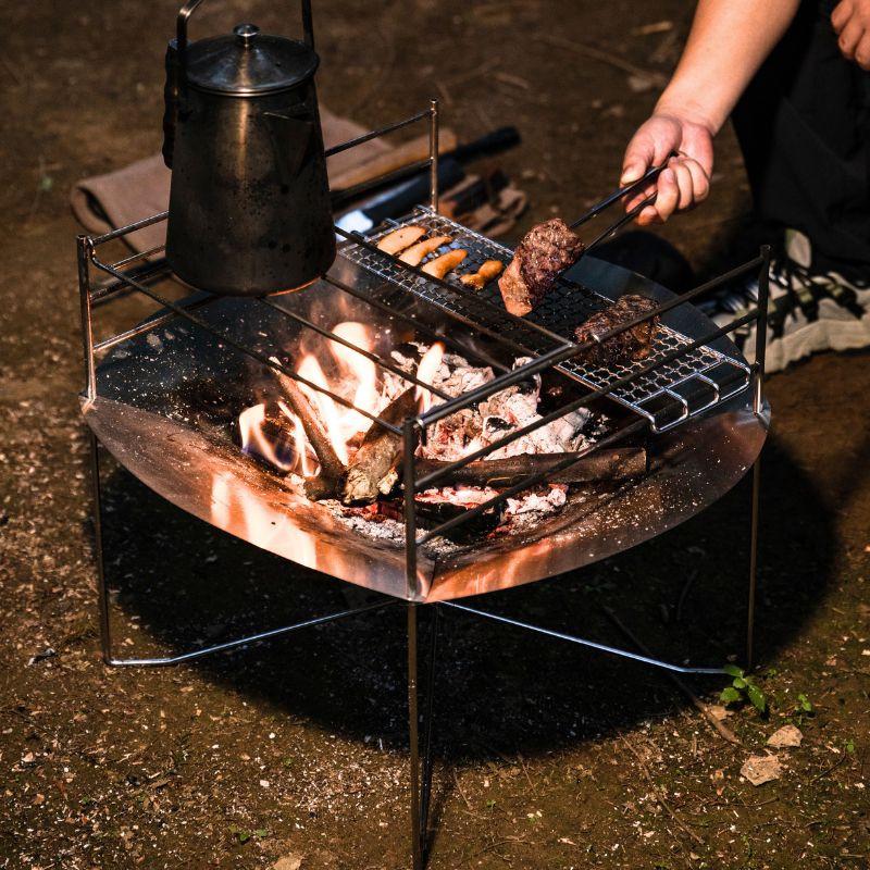 CAMPINGMOON キャンピングムーン 焚き火台 コンパクト 大型 焚火台