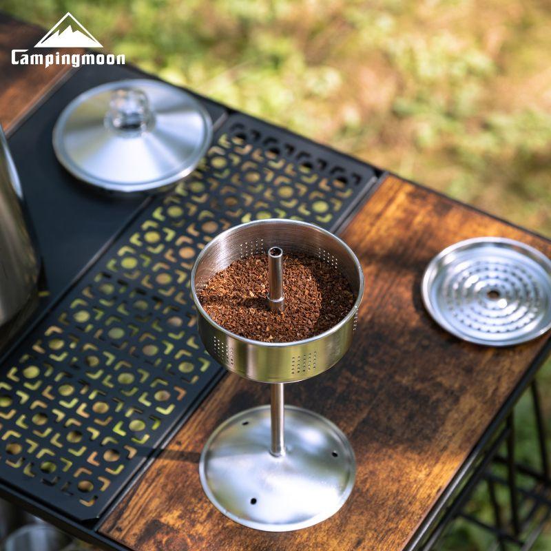 CAMPINGMOON キャンピングムーン パーコレーター コーヒー ステンレス