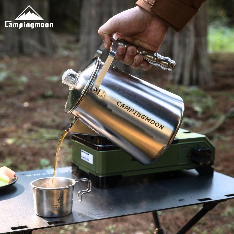 CAMPINGMOON キャンピングムーン パーコレーター コーヒー ステンレス