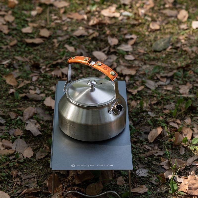 CAMPINGMOON キャンピングムーン 焚き火 ステンレスケトル SW-1 SW-6