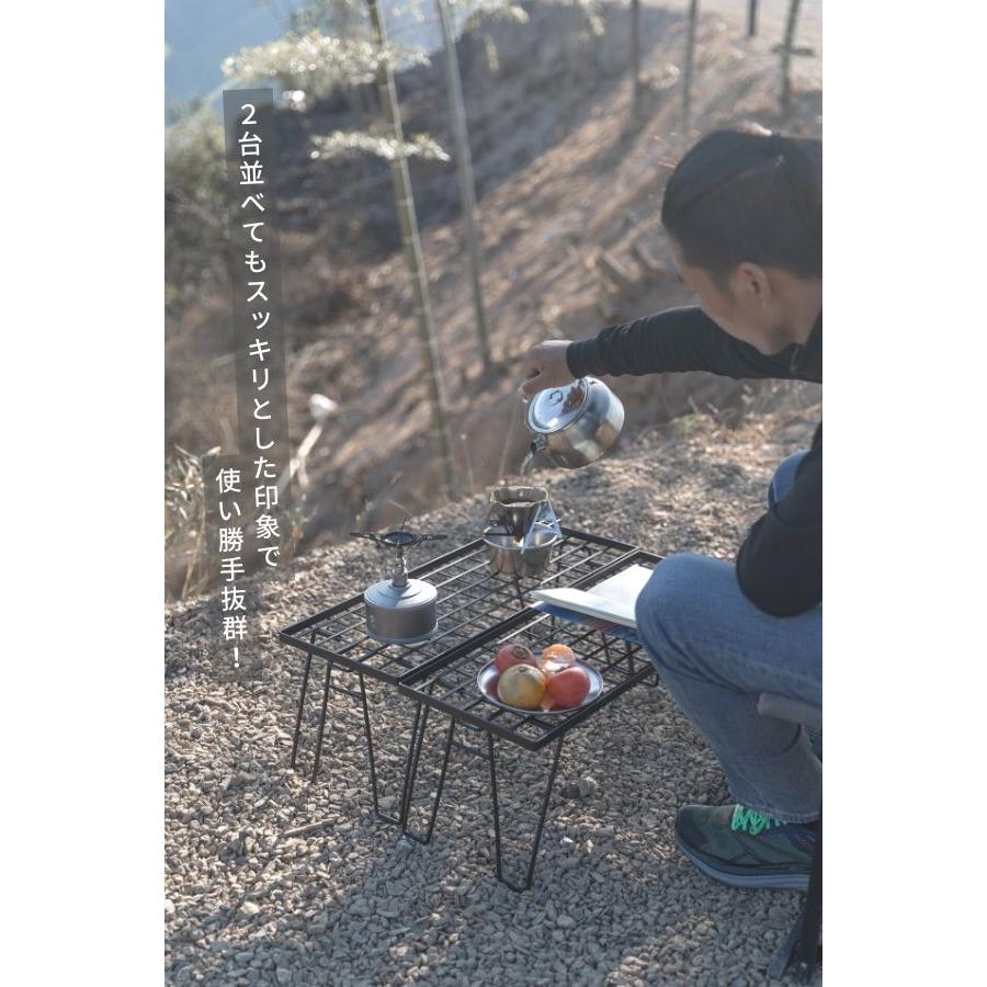 CAMPINGMOON フィールドラック ブラック キャンピングムーン