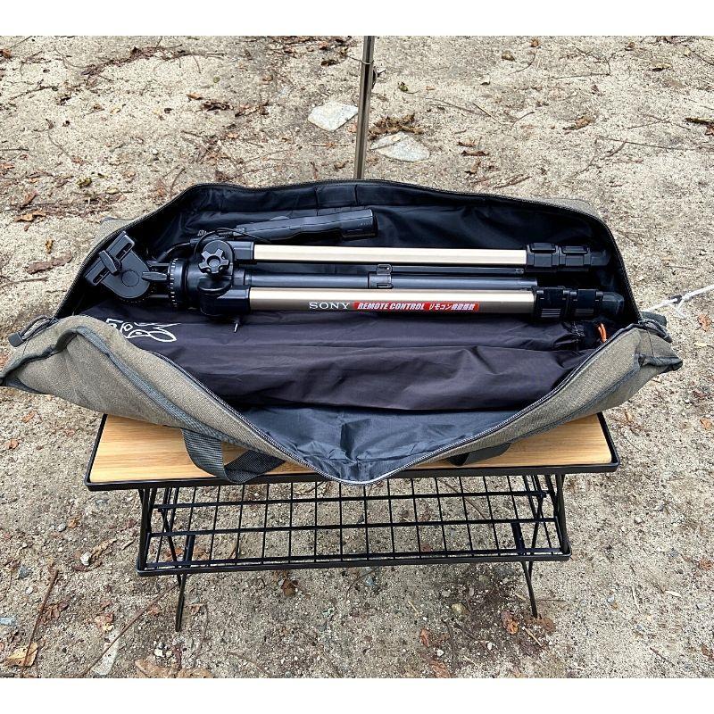 CAMPINGMOON ポールケース キャンプ 収納ケース テントポール 三脚