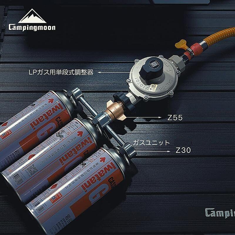 CB缶 ガスステーション LPガスレギュレーター用 3本連結式 ガスユニット LPアダプター LPG プロパンガス CB缶用連結アダプター OD缶 ガスアダプター ガスツール｜sologear｜03