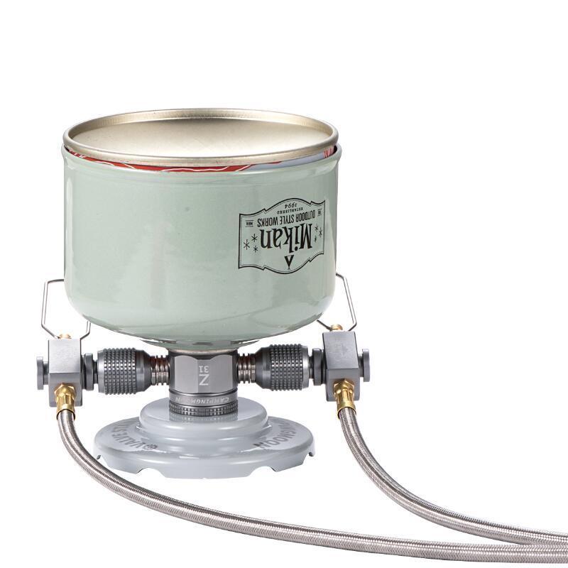 ガス変換アダプター 3分岐タイプ ThousWinds OD_U14 3個付 OD缶 ガス分岐アダプター ねじ込み式 ガスステーション 3分岐