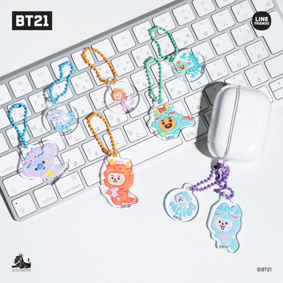 ソロモン商事 BT21 2024年_BABY DRAGON アクリルキーリング BAK_D_ACRYLIC KEYRING アクリルキーリング｜solomon｜11