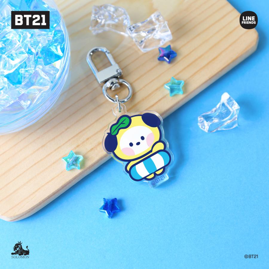 BT21 【お得なワンコインセール】BT21 minini アクリルキーリング 夏