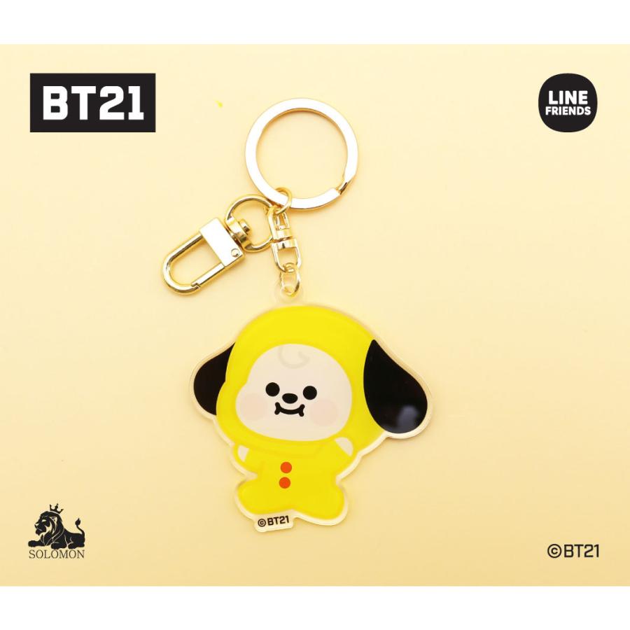 防弾少年団(BTS) - ♡BT21 ラインフレンズ　新品アクリルキーホルダー♡ BT21 【：30%OFFセール ：】 ソロモン商事 ATE_アクリル