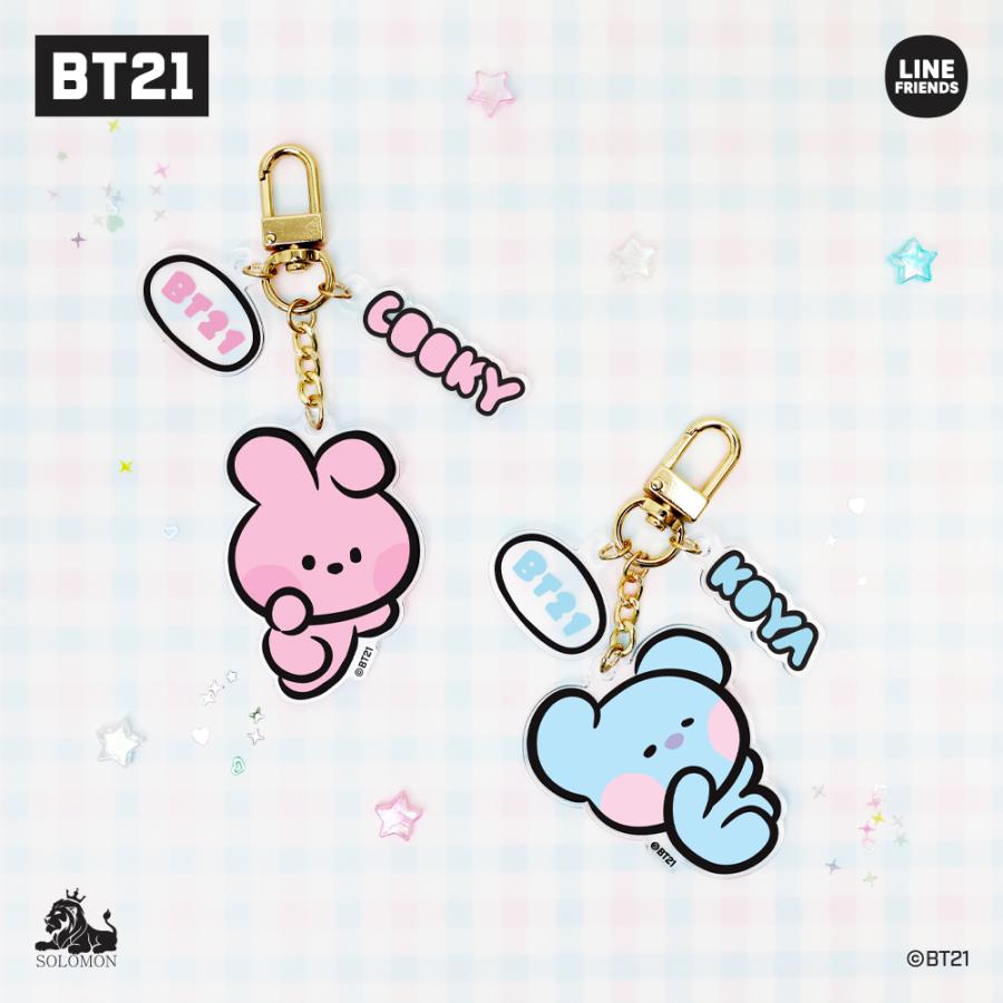 50%OFFセール ：】 ソロモン商事 BT21 minini ATH_アクリルキーリング