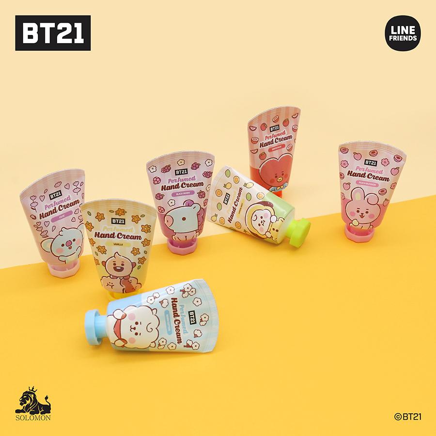 Bt21 公式グッズ Perfumed Hand Cream パフュームハンドクリーム ハンドケア 保湿ケア 乾燥対策 Bt21 Bfh ソロモン 通販 Yahoo ショッピング