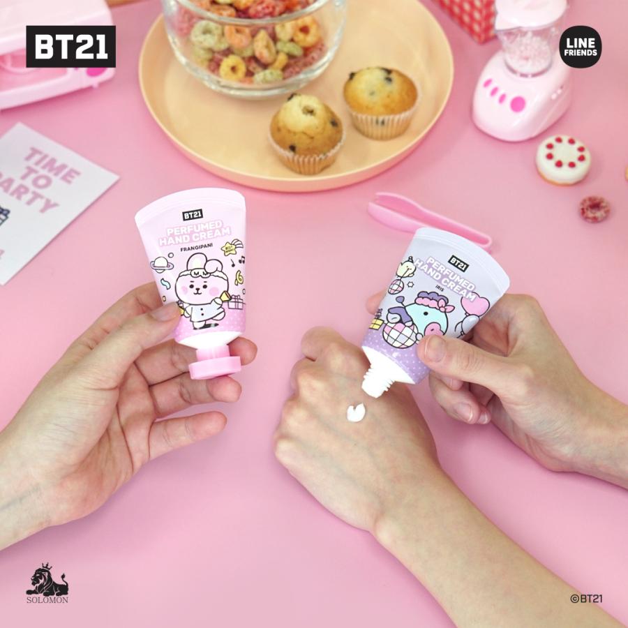 50%OFFセール】ソロモン商事 【BT21 パフューム ハンドクリーム ver.2