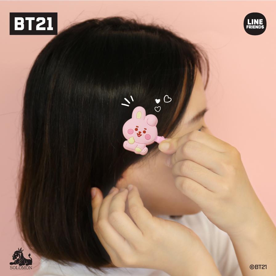 50%OFFセール ：】 ソロモン商事 BT21 BHD_前髪クリップ ver.2