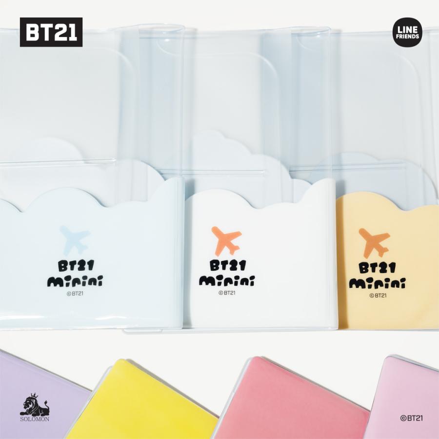 ソロモン商事 BT21 minini パスポートケース BPC_M_ PASSPORT CASE 航空券 ケース パスポート 旅行 旅行用品 パスポートカバー トラベル カバー｜solomon｜17