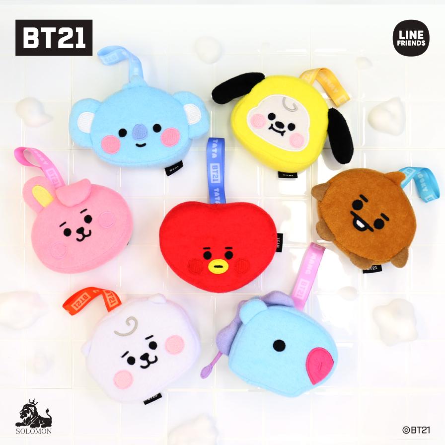 Bt21 公式グッズ シャワースポンジ Shower Sponge ボディスポンジ バスタイム バス用品 Bt21 Bsb ソロモン 通販 Yahoo ショッピング