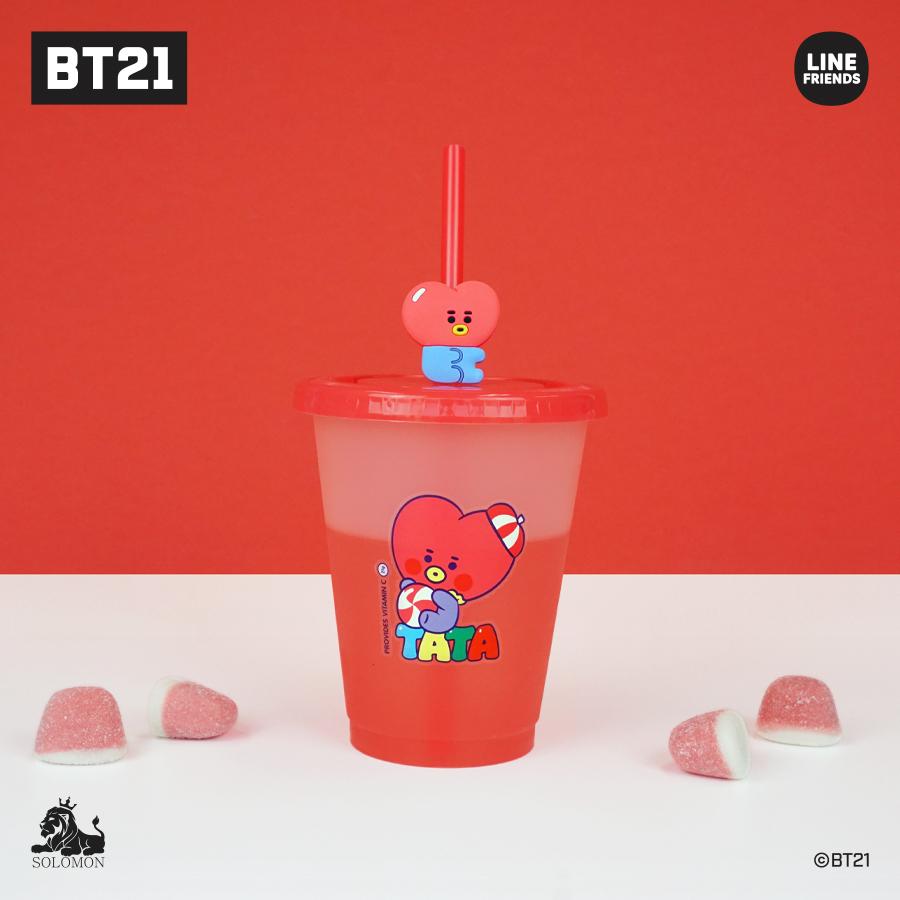 50%OFFセール ：】 【ソロモン商事】BT21 タンブラー(カラーチェンジ