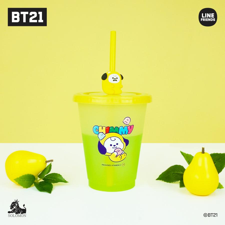 50%OFFセール ：】 【ソロモン商事】BT21 タンブラー(カラーチェンジ