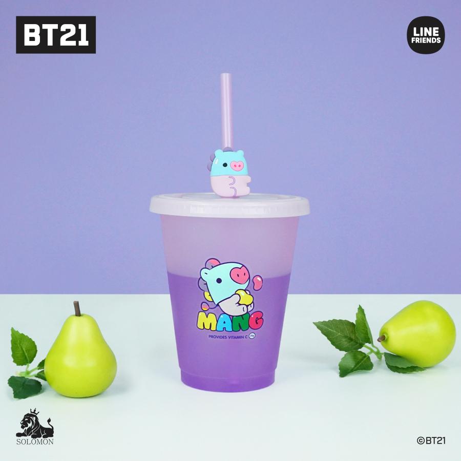 50%OFFセール ：】 【ソロモン商事】BT21 タンブラー(カラーチェンジ