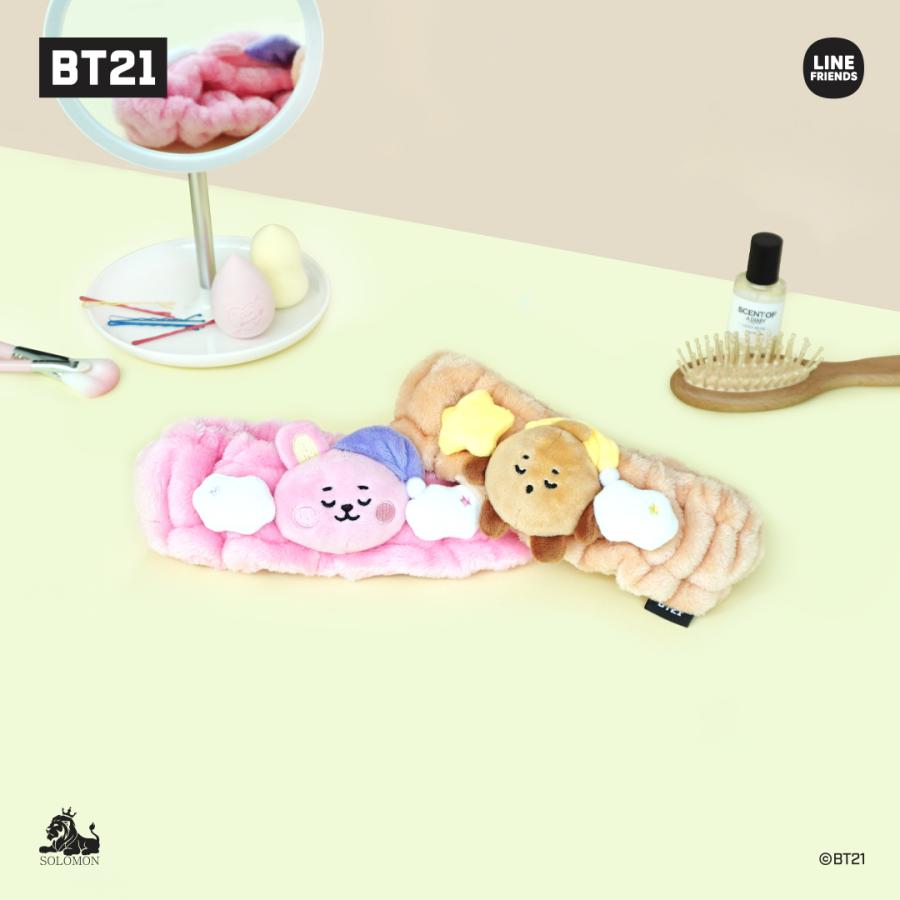 30%OFFセール：】ソロモン商事 BT21 ぬいぐるみヘアバンド HAIR