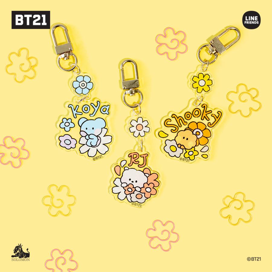 BT21 【：50%OFFセール ：】 ソロモン商事 BT21 minini Happy Flower