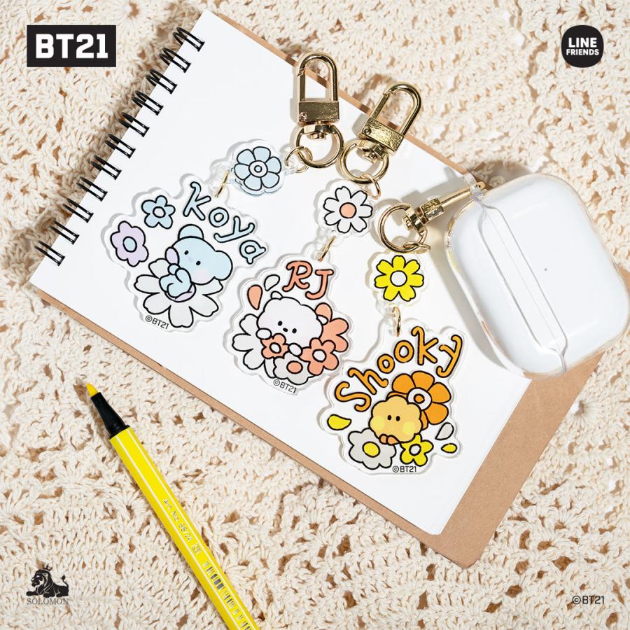 BT21 【：50%OFFセール ：】 ソロモン商事 BT21 minini Happy Flower