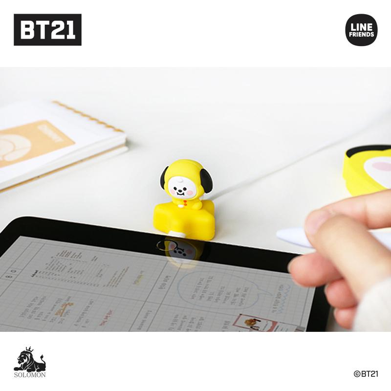 ソロモン商事 Bt21 ケーブルマスコット Cable Mascot ケーブルバイト ケーブルプロテクター ケーブルカバー 断線防止 Bt21 Mkm ソロモン 通販 Yahoo ショッピング