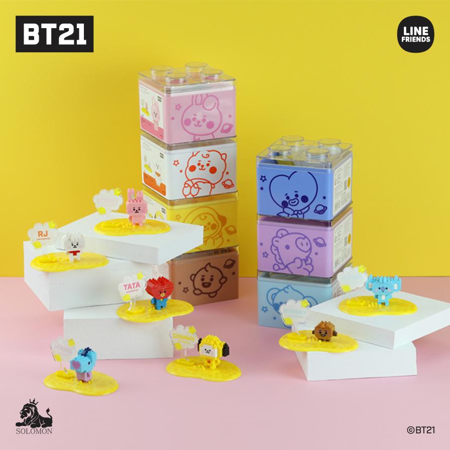 Bt21 公式グッズ Nanoblock ナノブロック ナノブロック ブロック遊び コレクション 再現 Bt21 Nbk ソロモン 通販 Yahoo ショッピング