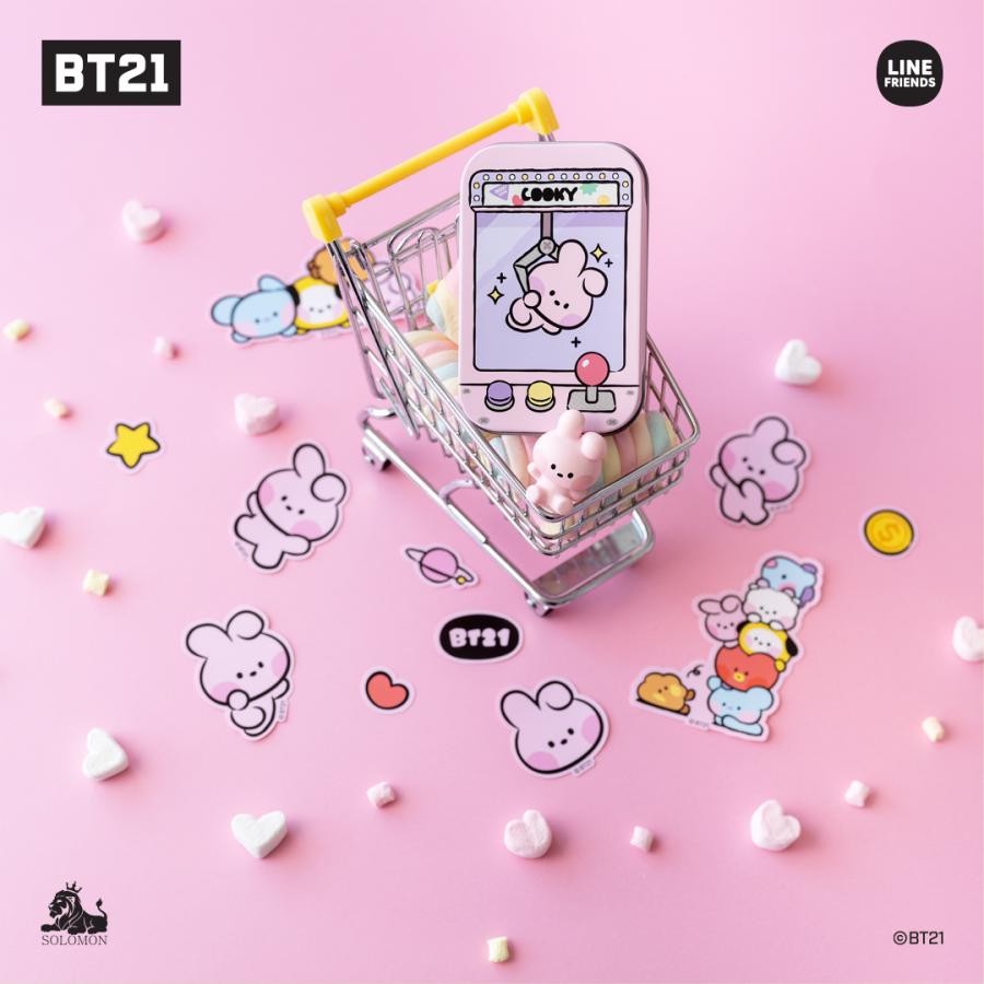50%OFFセール ：】 ソロモン商事 BT21 minini ティンケースステッカー
