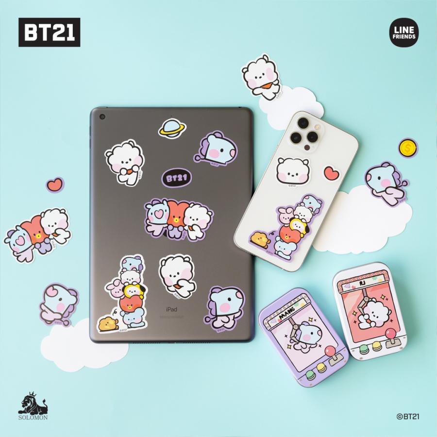 50%OFFセール ：】 ソロモン商事 BT21 minini ティンケースステッカー