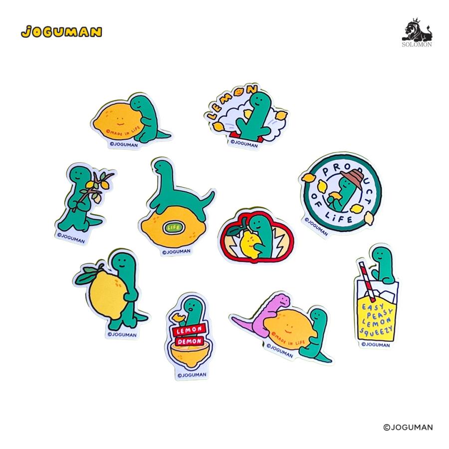 ソロモン商事 JOGUMAN デコステッカー DECO STICKER ジョグマン