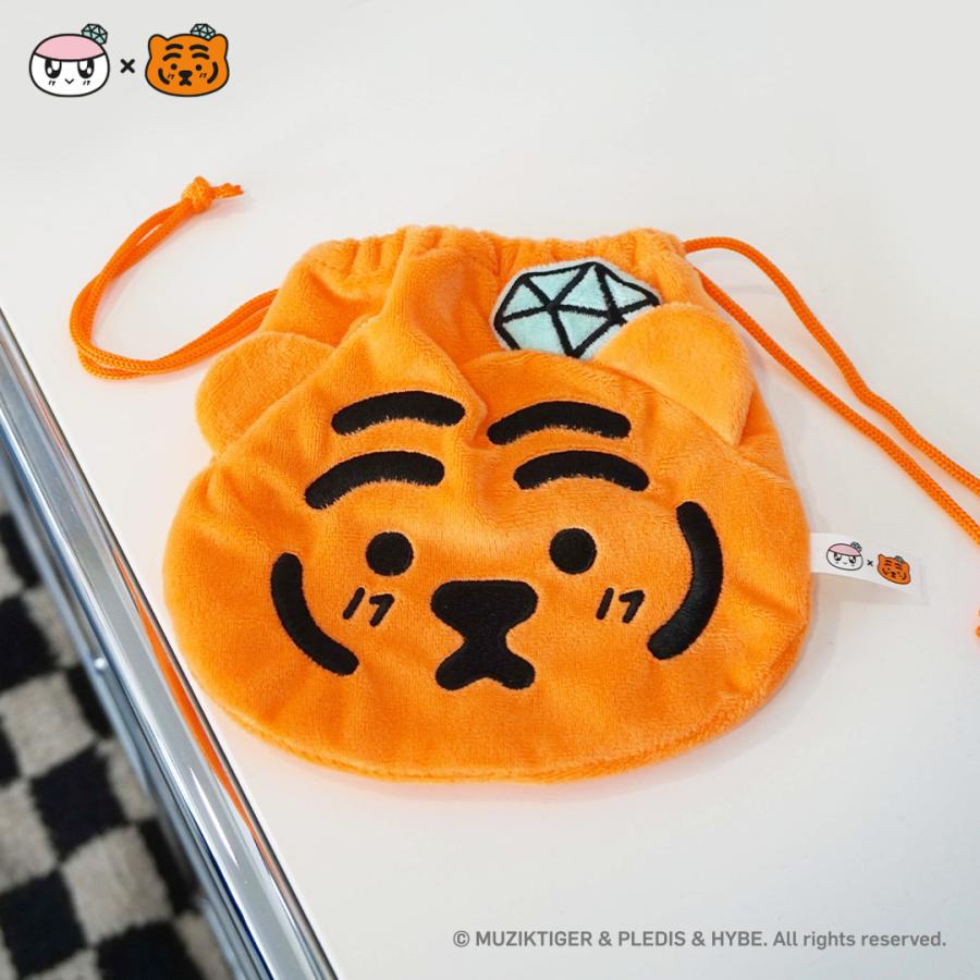 ソロモン商事 BONGBONGEE x MUZIK TIGER  ボンボンイ ムジークタイガー フェイスポーチ FPC_BBM FACE POUCH キャラクター |  | 05