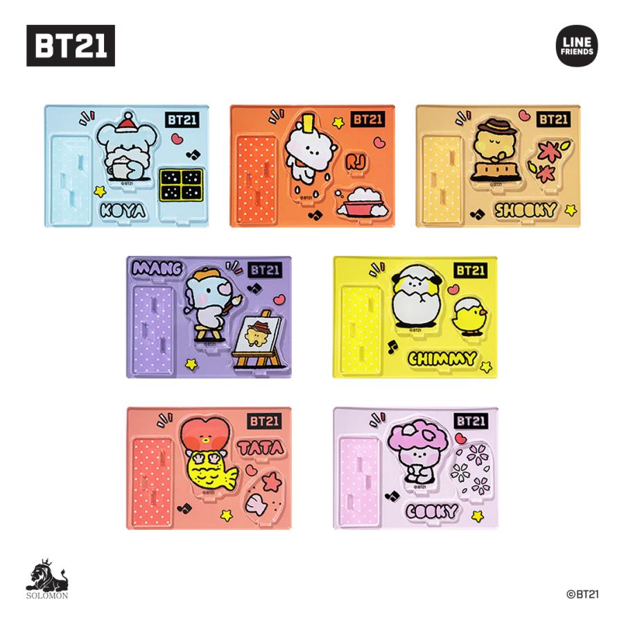 ソロモン商事 BT21 minini アクリルスタンド CALENDER ver ソロモン商事 BT21 minini アクリルスタンド CALENDER ver