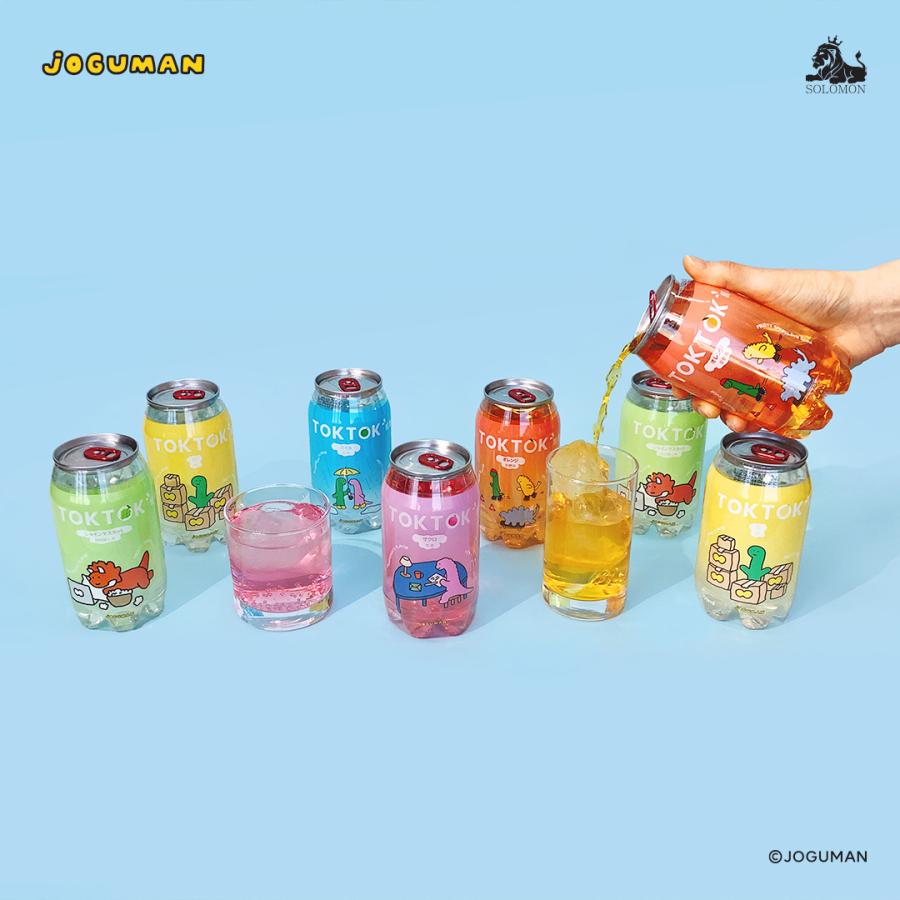 ソロモン商事 JOGUMAN トクトク TOKTOK VTALK 韓国炭酸飲料 韓国