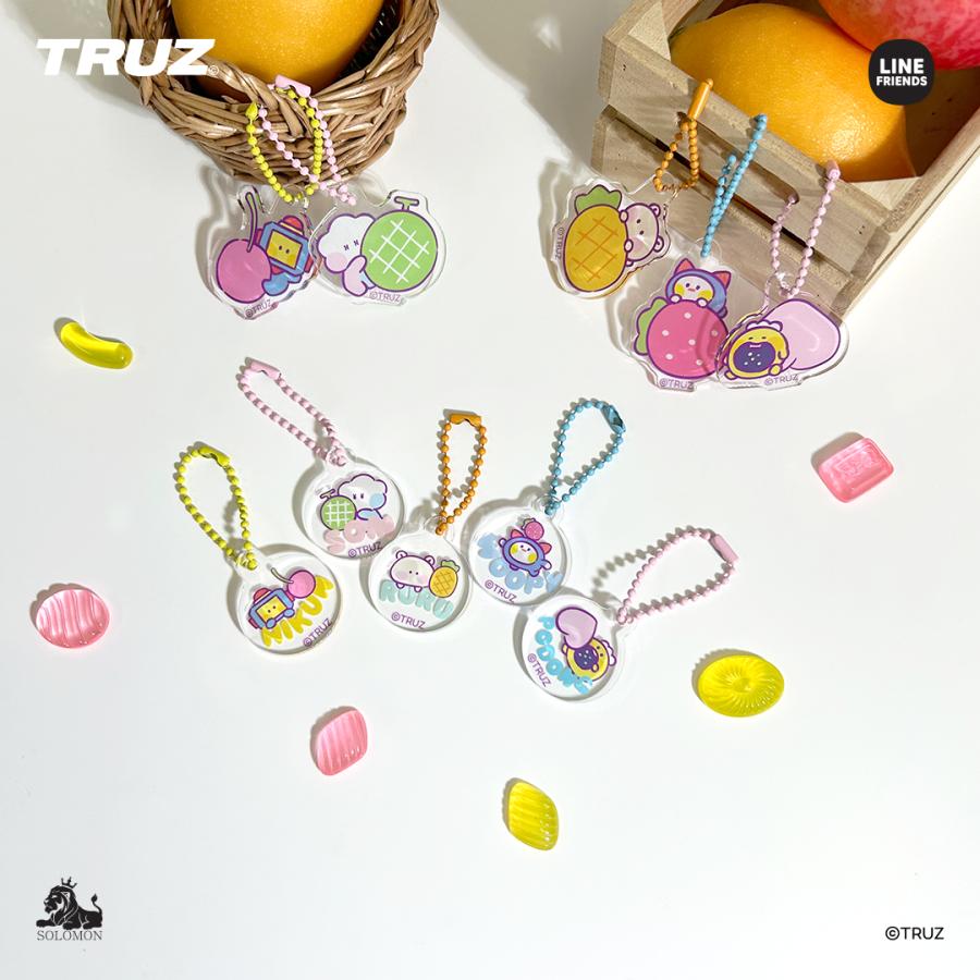 ソロモン商事 TRUZ minini アクリルキーリング ver.2MIXED