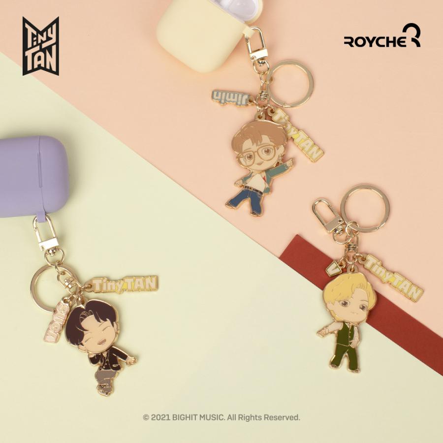 【：期間限定 70%OFFセール：】ソロモン商事 TinyTAN メタルキーリング (Dynamite) Metal Keyring 03/09｜solomon