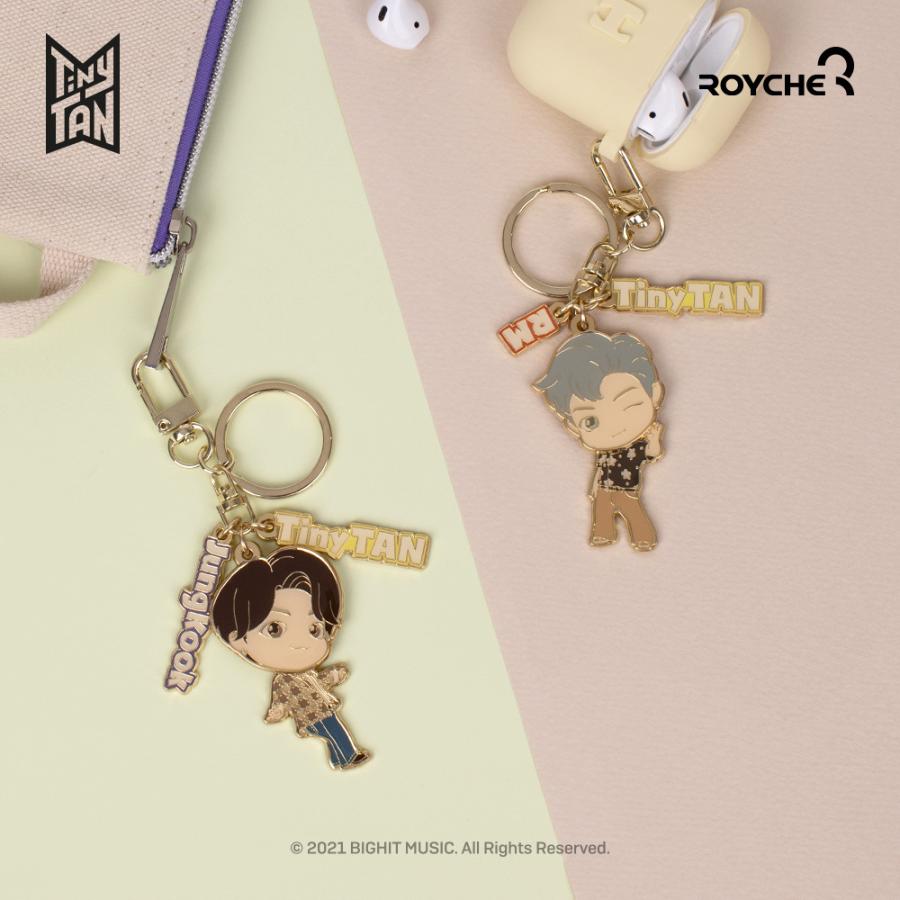 【：期間限定 70%OFFセール：】ソロモン商事 TinyTAN メタルキーリング (Dynamite) Metal Keyring 03/09｜solomon｜09