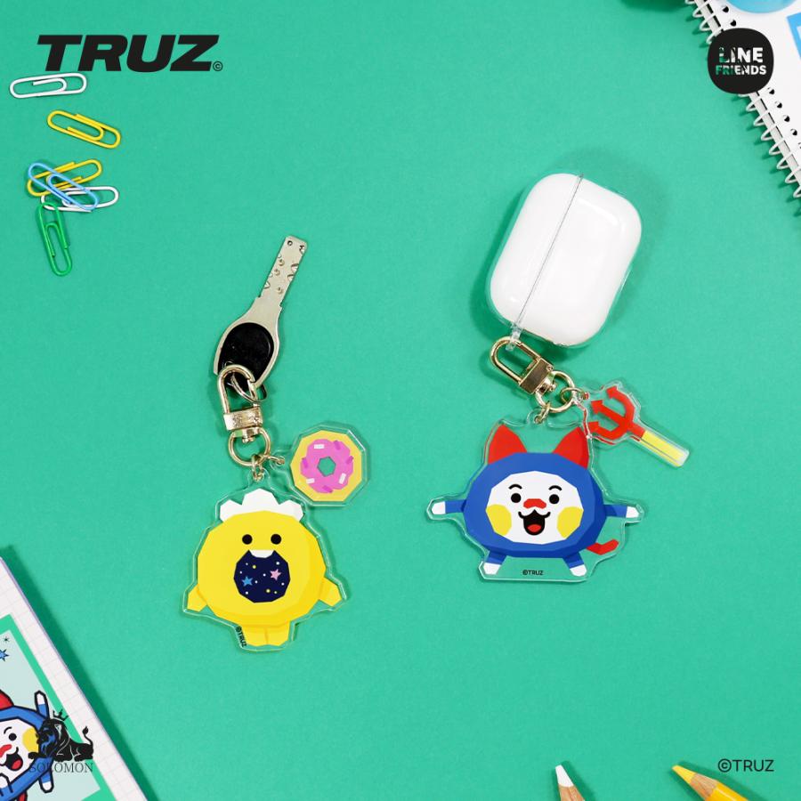 ソロモン商事 TRUZ アクリルキーリング ACRYLIC KEYRING チリ ロミー
