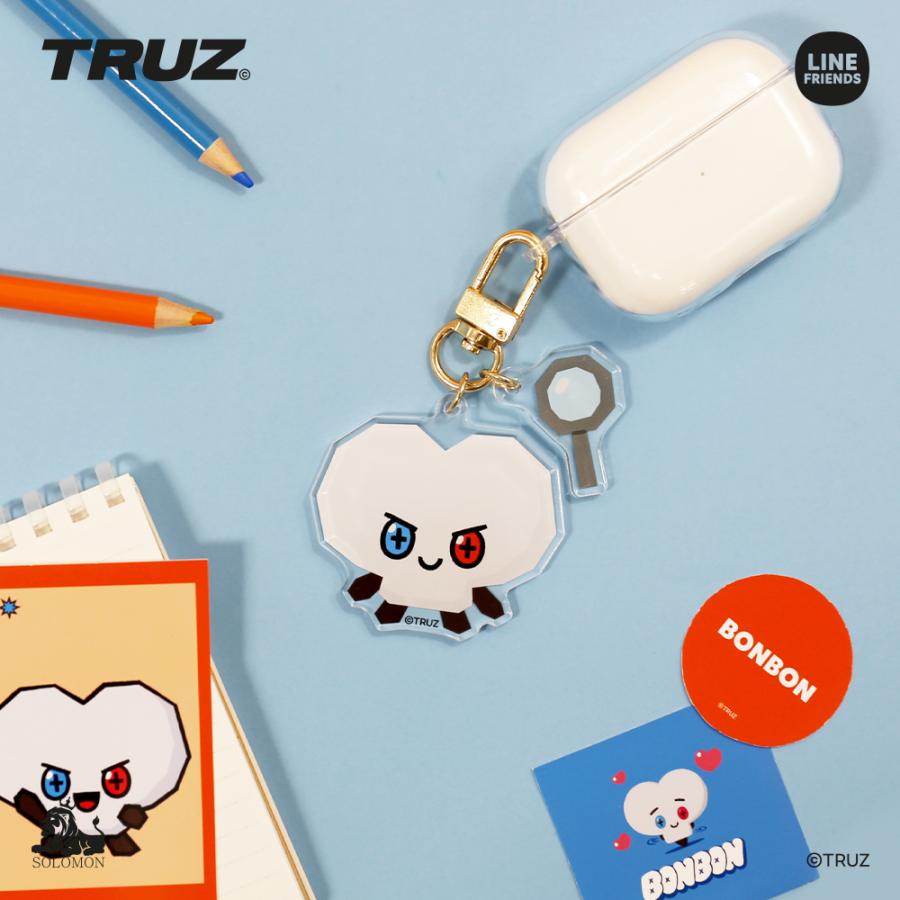 ソロモン商事 TRUZ アクリルキーリング ACRYLIC KEYRING チリ ロミー