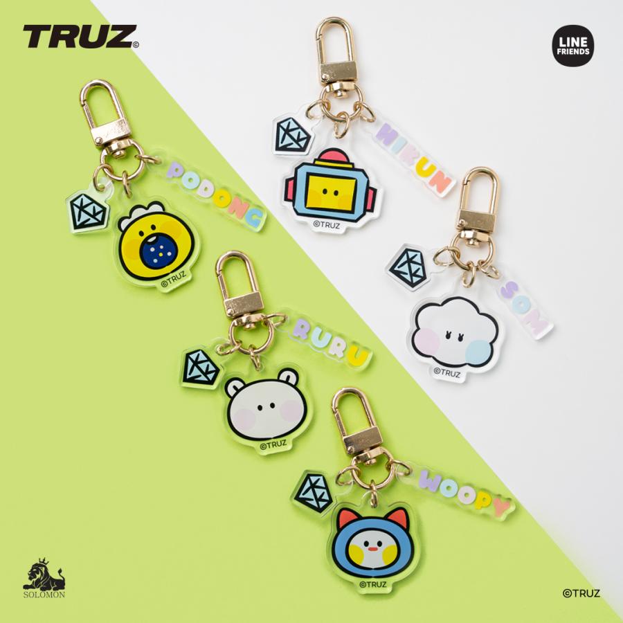 torin様 リクエスト 3点 まとめ商品 ソロモン商事 TRUZ minini アクリルキーリング ACRYLIC KEYRING