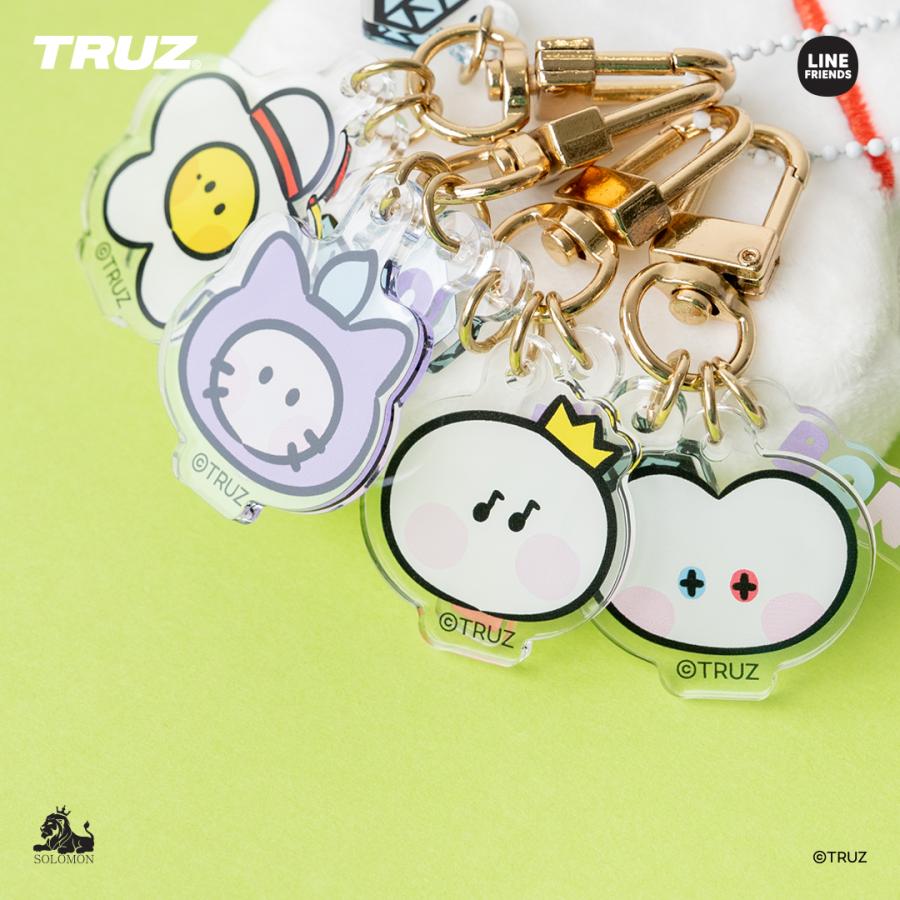 ソロモン商事 TRUZ minini アクリルキーリング ACRYLIC KEYRING