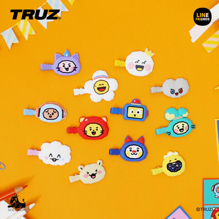 ソロモン商事 TRUZ 前髪クリップ ヘアピン チリ ロミー ヨチ ボンボン