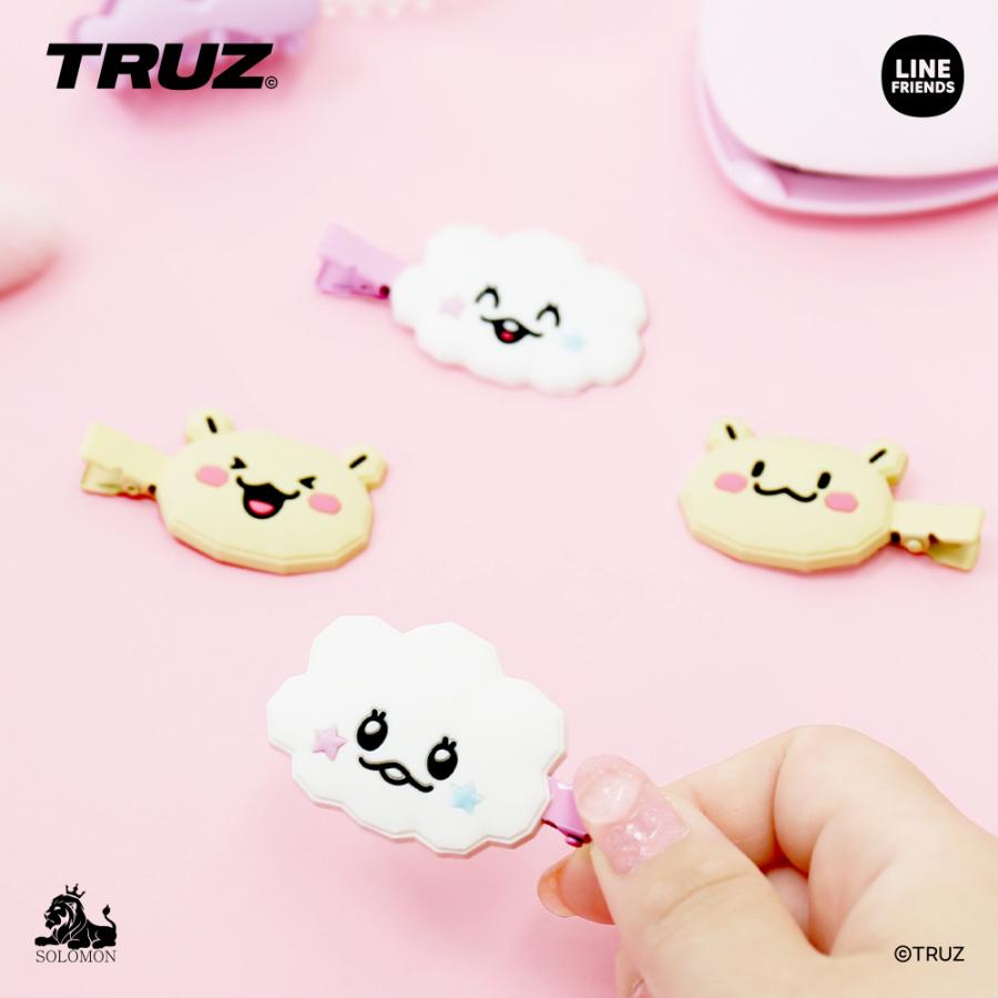 ソロモン商事 TRUZ 前髪クリップ ヘアピン チリ ロミー ヨチ ボンボン