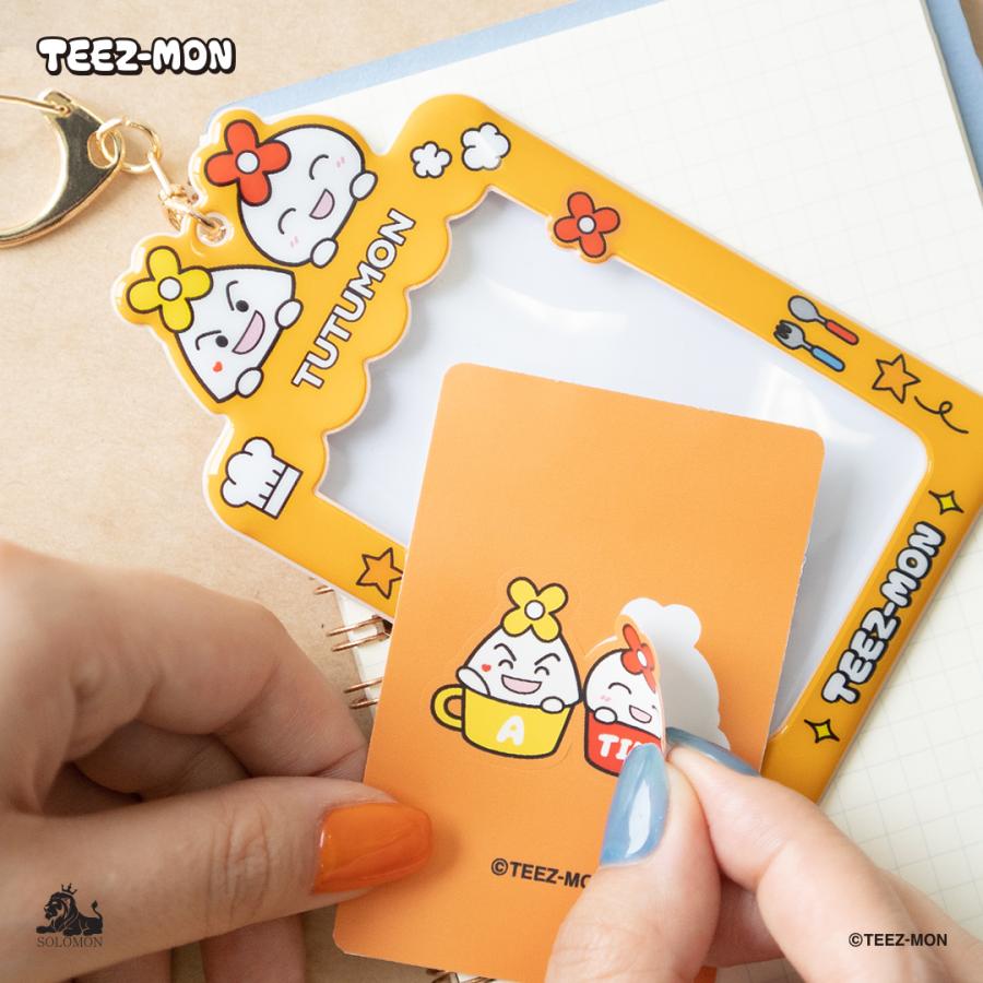 【：10%OFF  SALE：】ソロモン商事 TEEZ-MON フォトカードキーホルダー_TCH PHOTOCARD KEY HOLDER トレカケース トレカ入れ トレカホルダー｜solomon｜15