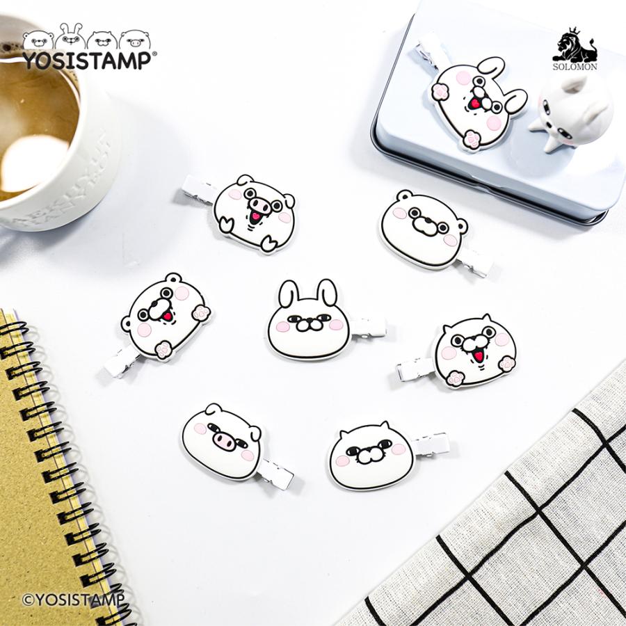 【オーダー♡ さくらんぼくま/さくらんぼうさぎ 24a.24b】ヘアクリップ キッズアクセサリー さくらんぼ かぎ針編み ミニヘアクリップ